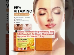 Organic Handmade Soap Whitening Body Toilet Soap Bath Bar Deeply Cleanses 