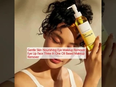 Gentle Skin Nourishing Eye Makeup Remover Eye Lip Face Three In One Oil Based Makeup Remover