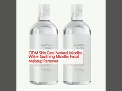 ODM Chăm sóc da Nước Micellar tự nhiên Dầu làm dịu Micellar Face Makeup Remover