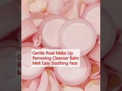 Gentle Rose Make Up Removing Cleanser Balm Melt Easy Soothing Face