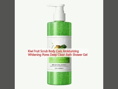 Kiwi Fruit Scrub Chăm sóc cơ thể ẩm ướt làm trắng lỗ chân lông sâu sạch ẩm ướt