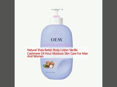 Natural Shea Better Body Lotion Vanilla Cashmere 24 giờ ẩm chăm sóc da cho nam và nữ