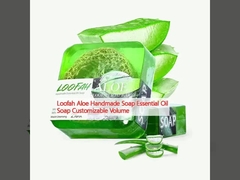 Loofah Aloe xà phòng thủ công dầu tinh dầu xà phòng tùy chỉnh khối lượng