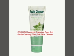 OEM ODM Cucumber Fragrance Deep And Gentle Cleansing Foam Free Face Cleanser (Máy làm sạch khuôn mặt không bọt)