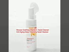 Mousse Soothing Vitamin C Facial Cleanser Anti Aging Deep Cleansing Facial Cleanser